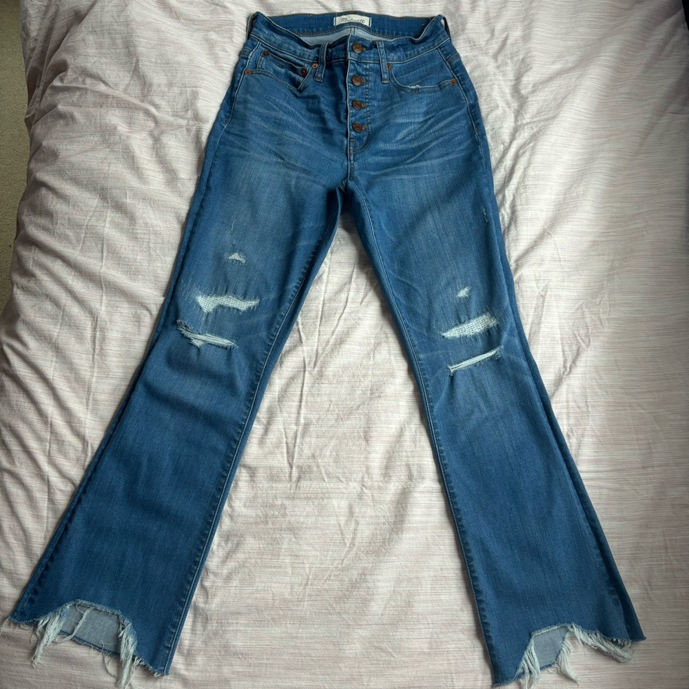 Madewell flare jeans